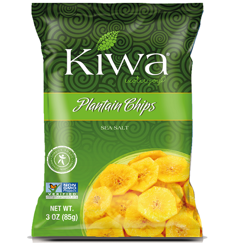 グリーンプランテインチップス キワ 85g golden plantain chips