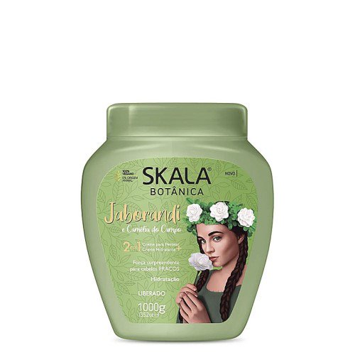 ヘアケア トリートメント スカラ ボタニカ ジャボランディ 1000gオールタイプヘア用SKALA BOTANICA Jabprandi e  Camelia do Campo - ブラジル 食品・ペルー食品の通販・卸なら、キョウダイマーケット♪大人気アサイー、その他アサイー関連商品も激安販売中！！