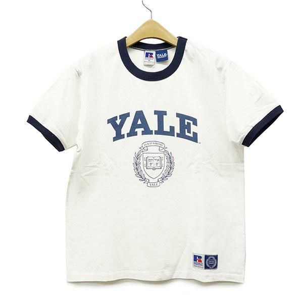 YALE RUSSELL ATHLETIC パープル Tシャツ Fサイズ