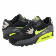 <font size=5>NIKE</font><br>AIR MAX 90 ESSENTIAL<br>BLACK/DARK GREY/VOLT<br>