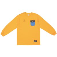 <font size=5>ACAPULCO GOLD</font><br>POCKET L/S TEE<br>Yellow<br>