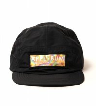 <font size=5>APPLEBUM</font><br>BOXLOGO PRISM CAMP CAP<br>BLACK<br>