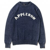 <font size=5>APPLEBUM</font><br>Arch Logo Crew Sweater<br>Indigo<br><img class='new_mark_img2' src='https://img.shop-pro.jp/img/new/icons1.gif' style='border:none;display:inline;margin:0px;padding:0px;width:auto;' />