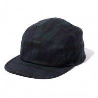 <font size=5>RUTSUBO ԰</font><br>TARTAN 5PANEL CAP<br>Black/Green<br>