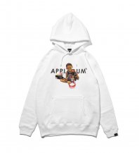 <font size=5>APPLEBUM</font><br>CHICAGO BOY SWEAT PARKA<br>White<br><img class='new_mark_img2' src='https://img.shop-pro.jp/img/new/icons1.gif' style='border:none;display:inline;margin:0px;padding:0px;width:auto;' />