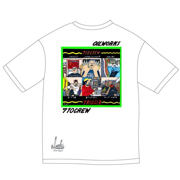 OILWORKS | 710 CREW TRIGGER T-SHIRTS | OILWORKS正規取扱いショップ