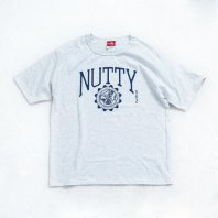 <font size=5>NUTTY</font><br>College Logo T-Shirts<br>Ash/Navy<br>