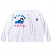 <font size=5>RUTSUBO ԰</font><br>HANS LS T-SHIRTS  RUTSUBOFACEDFW<br> WHITE<br>