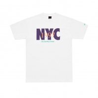 <font size=5>ONLY NY</font><br>NYC Track Tee<br>White<br>