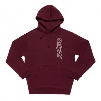 <font size=5>ONLY NY</font><br>Outline Logo Hoodie<br>Burgundy<br>