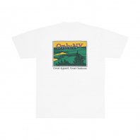 <font size=5>ONLY NY</font><br>Lodge Landscape Pocket T-Shirt<br>White<br>