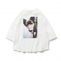 <font size=5>TBPR</font><br>DOG 7 SLEEVE T-SHIRTTIGHTBOOTH / JIRO KONAMI<br>White<br>