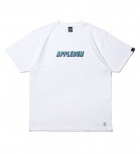 <font size=5>APPLEBUM</font><br>Neon Logo T-shirt<br>White/Blue<br>