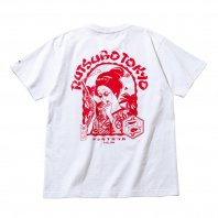 <font size=5>RUTSUBO ԰</font><br>HIT GIRL S/S T-SHIRTS<br>WHITE<br>