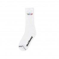 <font size=5>40’s&Shorties</font><br>General Text Logo Socks<br>White<br>