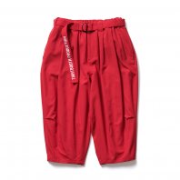 <font size=5>TBPR</font><br>CANAPA CROPPED PANTS<br>RED<br>