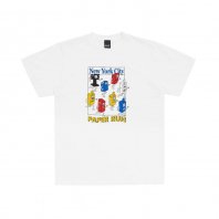 <font size=5>ONLY NY</font><br>Paper Run T-Shirt<br>White<br>