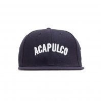 <font size=5>ACAPULCO GOLD</font><br>STANDARD 6 PANEL SNAPBACK<br>Navy<br>