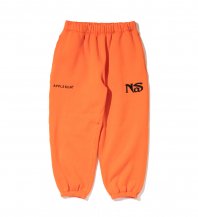 <font size=5>APPLEBUM</font><br>NAS Oversize Sweat Pants<br>Orange<br>