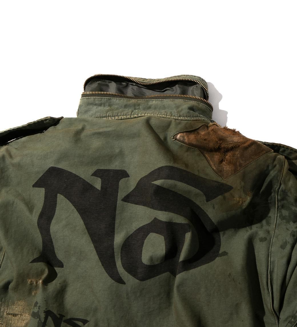 ジャケット・アウター APPLEBUM&NAS Resurrected M-65 Jacket APPLEBUM | NAS Resurrected Vintage M-65 Jacket | APPLEBUM