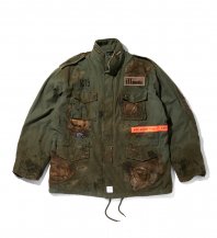 <font size=5>APPLEBUM</font><br>NAS Resurrected Vintage M-65 Jacket<br>Khaki<br>