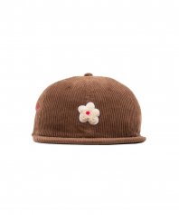 <font size=5>ACAPULCO GOLD</font><br>DAISY CORDUROY 6 PANEL CAP<br>BROWN<br>
