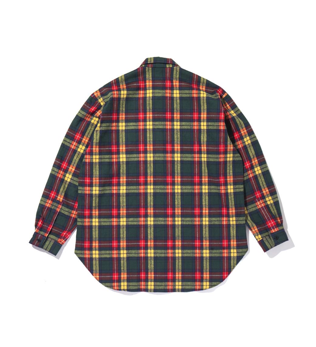 APPLEBUM | Shaggy Check Open Collar L/S Shirt | APPLEBUM正規取扱い