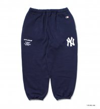 <font size=5>APPLEBUM</font><br>NY Yankees Oversize Sweat Pants<br>Navy<br>