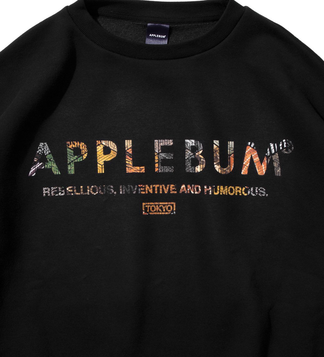 APPLEBUM | APPLEBUM × CRSB raidback fabric Oversize Crew Sweat |  APPLEBUM正規取扱いショップ