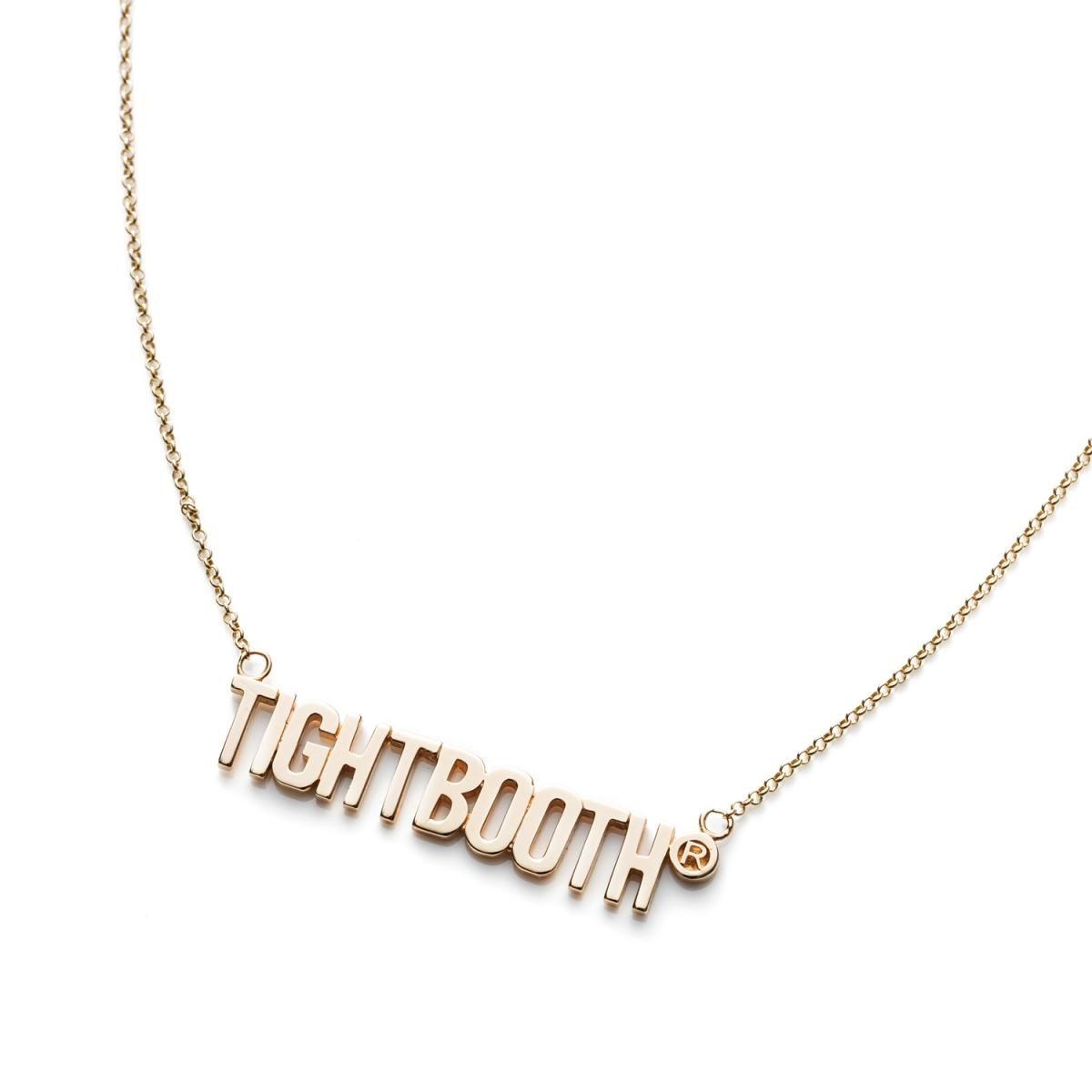 TIGHTBOOTH ネックレス ゴールド TBPR-TIGHTBOOTH PRODUCTION- | LOGO NECKLACE 14K GOLD | TBPR