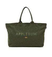 <font size=5>APPLEBUM</font><br>Logo Canvas Zip Totebag<br>Olive<br>