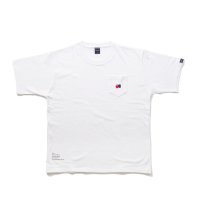 <font size=5>APPLEBUM</font><br>Apple B Pocket T-Shirts<br>White<br>