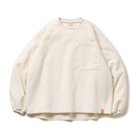 <font size=5>TBPR</font><br>QUILTING CREW SWEAT<br>Ivory<br>