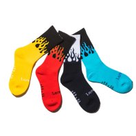 <font size=5>RUTSUBO 坩堝</font><br>FLAME SOCKS (RUTSUBO×I&ME）<br>4 COLORS<br><img class='new_mark_img2' src='https://img.shop-pro.jp/img/new/icons1.gif' style='border:none;display:inline;margin:0px;padding:0px;width:auto;' />