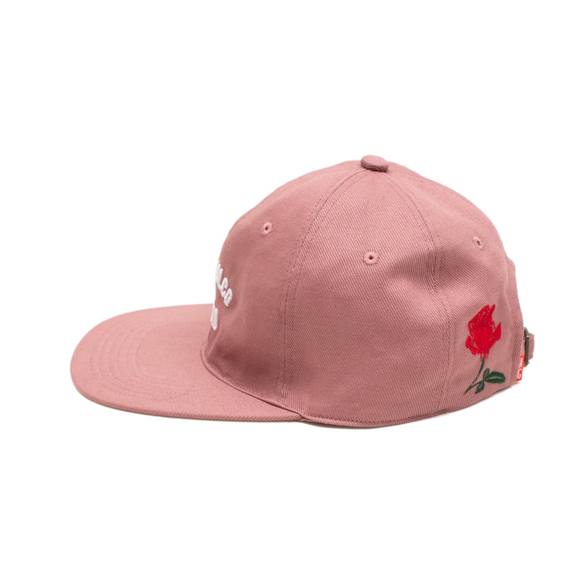 Supreme Rose Cord 5-Panel Sロゴ薔薇キャップ - キャップ