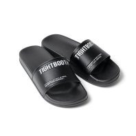 <font size=5>TBPR</font><br>LABEL LOGO SLIDE SANDAL<br>BLACK<br>