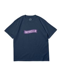 <font size=5>SAYHELLO</font><br> Basic Logo Tee <br> 4Color <br><img class='new_mark_img2' src='https://img.shop-pro.jp/img/new/icons1.gif' style='border:none;display:inline;margin:0px;padding:0px;width:auto;' />