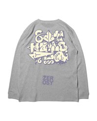 <font size=5>SAYHELLO</font> <br> ZEROSY L/S Tee <br>Mix Grey<br>