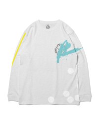 <font size=5>SAYHELLO</font><br> Jun Inoue Smile Logo L/S Tee <br>Ash<br><img class='new_mark_img2' src='https://img.shop-pro.jp/img/new/icons1.gif' style='border:none;display:inline;margin:0px;padding:0px;width:auto;' />