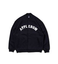 <font size=5>APPLEBUM</font><br> Sweat Stadium Jacket <br>Navy<br>