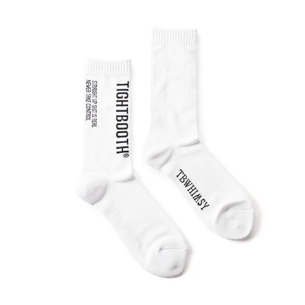 TBPR-TIGHTBOOTH PRODUCTION- | LABEL LOGO SOCKS（TIGHTBOOTH x WHIMSY SOCKS）|  TBPR正規取扱いショップ