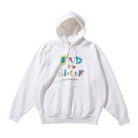 <font size=5>RUTSUBO 坩堝</font><br> BAD TO GIVE UP PULLOVER PARKA（RUTSUBO×SUGI) <br> White <br>