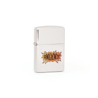 <font size=5>ONLY NY</font><br>Surge Zippo Lighter<br>Silver<br>