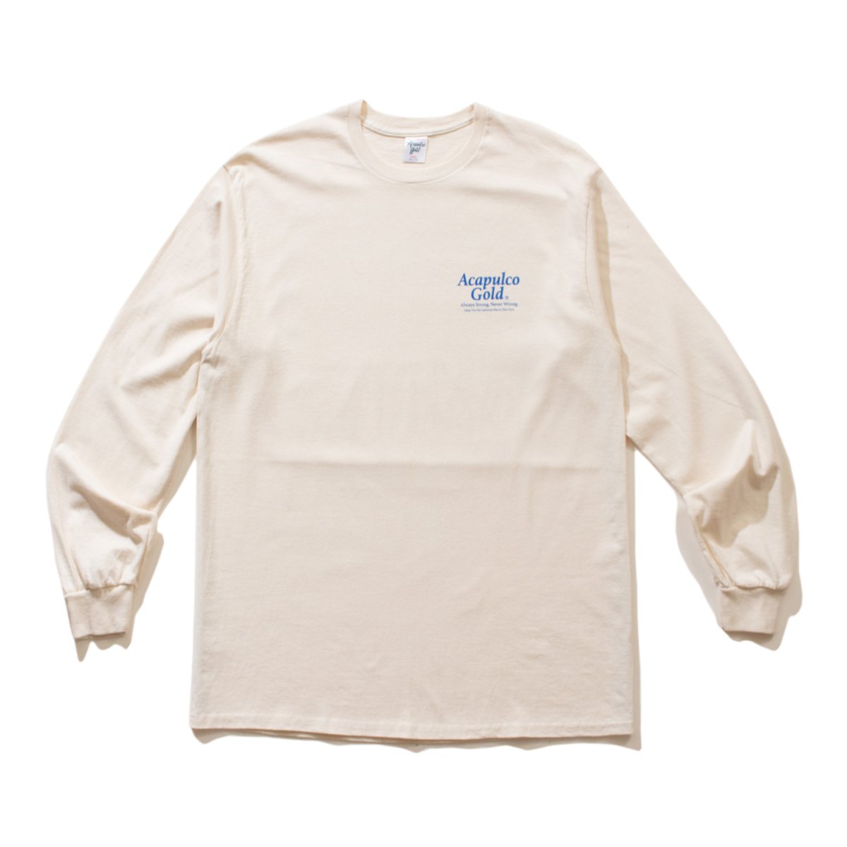 ACAPULCO GOLD | DO NOT ASK ME L/S Tee | ACAPULCO GOLD正規取扱い