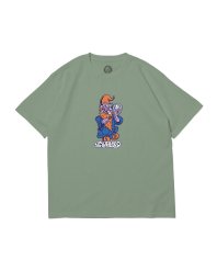 <font size=5>SAYHELLO</font><br> Old Magic S/S Tee <br>Smoke Green <br>