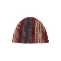 <font size=5>ONLY NY</font><br> Radiant Stripe Fleece Beanie <br>Maroon Multi<br>