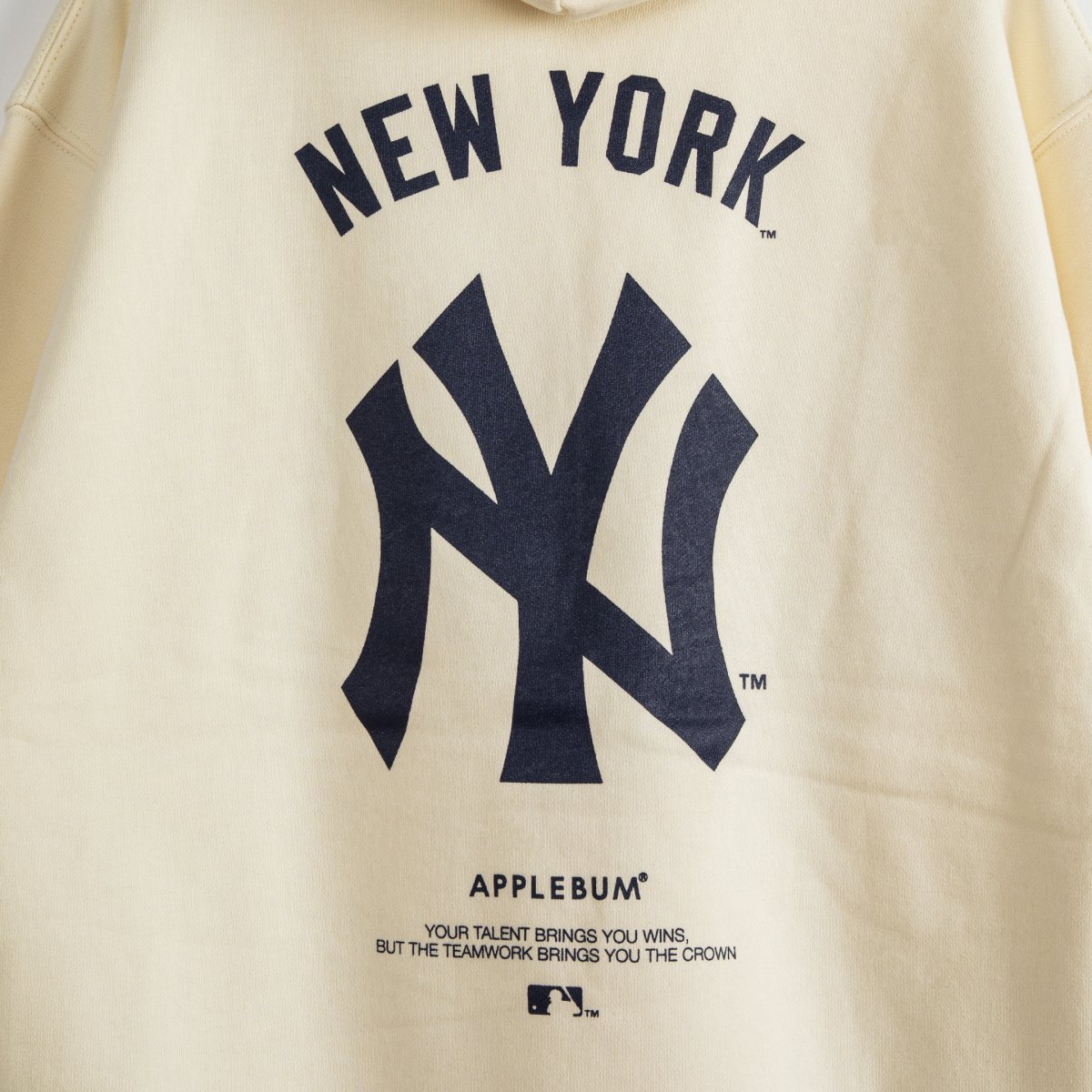 APPLEBUM パーカー ニューヨークヤンキース MLB コラボ 刺繍 XL服飾