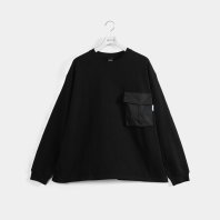 <font size=5>APPLEBUM</font><br>Big Pocket Heavy Weight L/S T-Shirt<br>Black<br><img class='new_mark_img2' src='https://img.shop-pro.jp/img/new/icons1.gif' style='border:none;display:inline;margin:0px;padding:0px;width:auto;' />