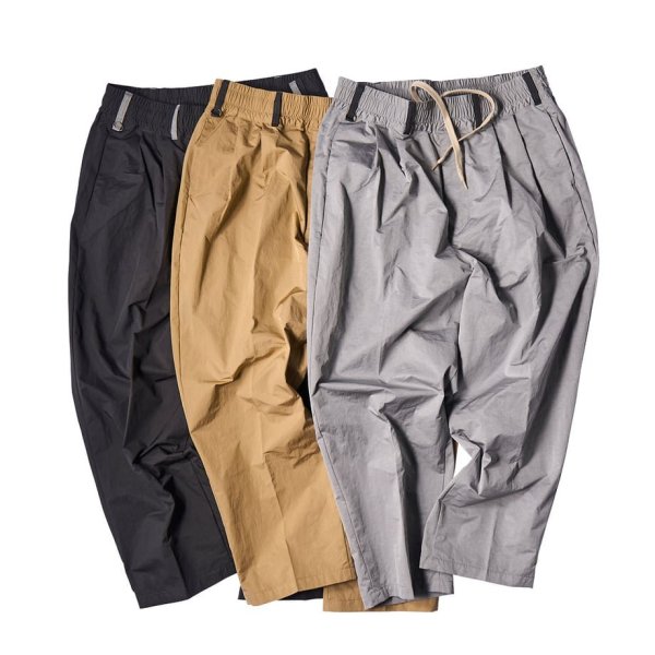 RUTSUBO-坩堝- | NYLON DYED TAFFETA NEW TYPE EASY PANTS | RUTSUBO正規取扱いショップ