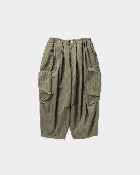 TBPR-TIGHTBOOTH PRODUCTION- | SEERSUCKER CROPPED CARGO PANTS | TBPR正規取扱いショップ